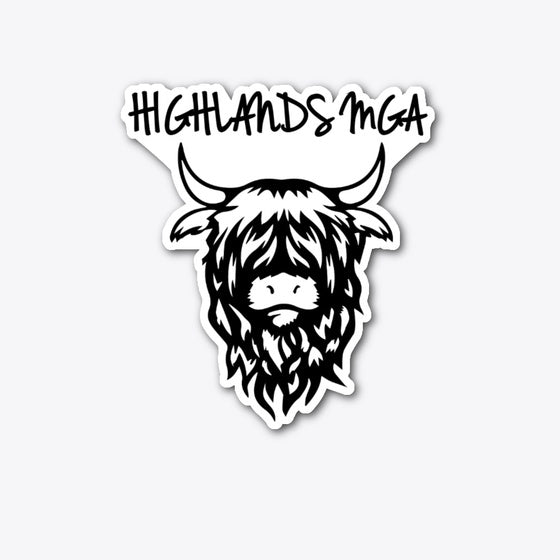 Highlands MGA Center Text Logo | Premium Unisex T-Shirt, Trending Graphic Tee