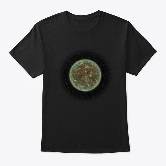 Green Mossy Forest Terrestrial Planet