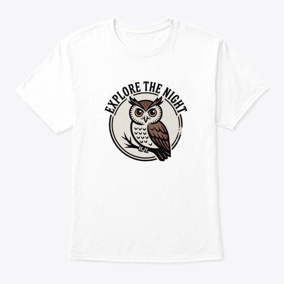 Explore The Night | Premium Unisex T-Shirt, Trending Graphic Tee