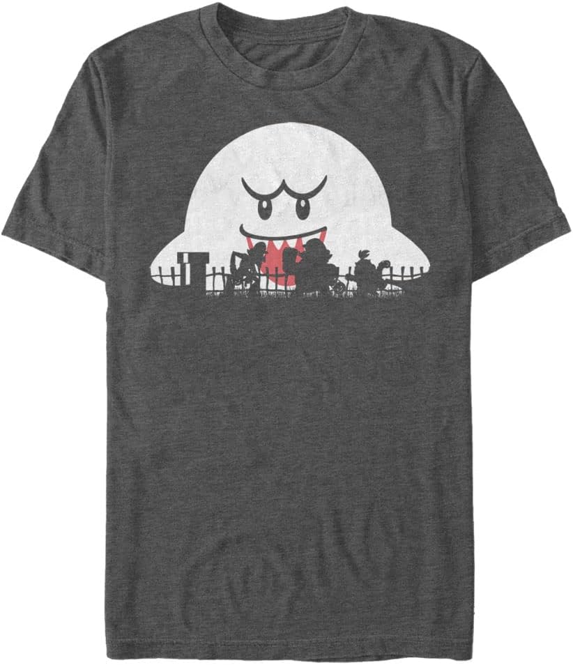 Big Tall Halloween Silhouttes Men S Tops Short Sleeve Tee Shirt T Shirt Gift Ready
