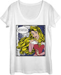 Princesses Comic Aurora Women S Short Sleeve Tee Shirt T Shirt Clean Design