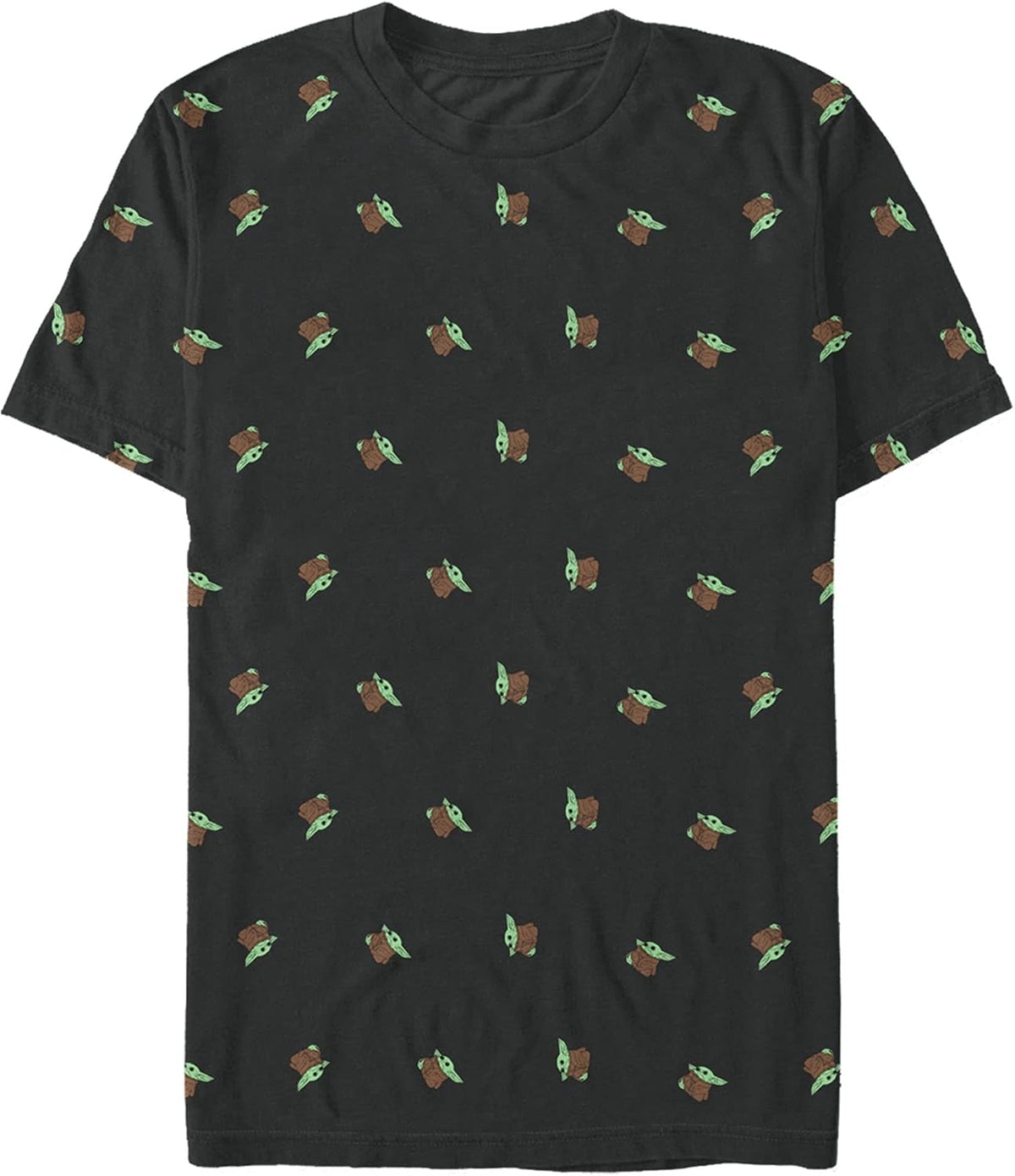 Adult Baby Yoda All Over Print Tee Shirt T Shirt Clean Design