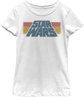 Girl S Distressed Horizontal Stripe Logo Apparel US Trend