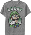 Kids Lucky Luigi Youth Pullover Hoodie Hoodie Clean Design