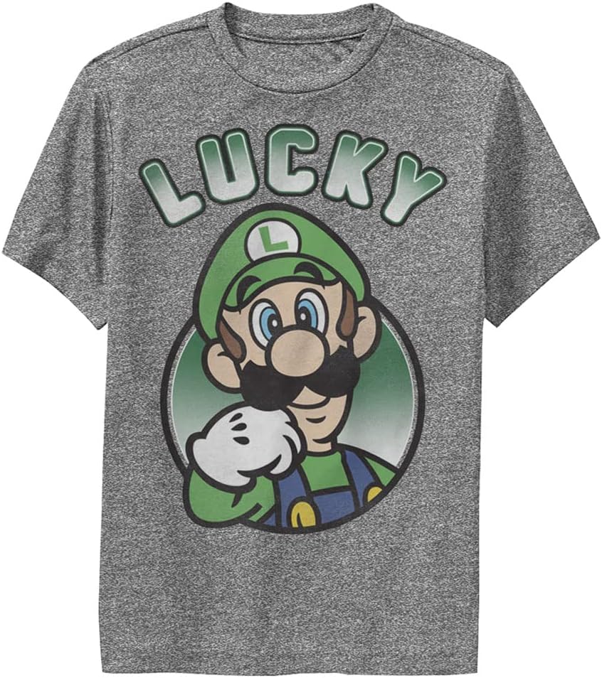 Kids Lucky Luigi Youth Pullover Hoodie Hoodie Clean Design