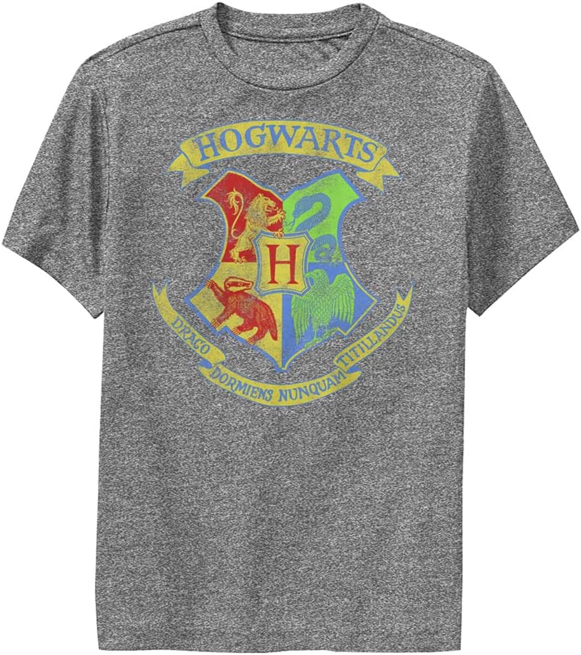 Kids Deathly Hallows Neon Crest Youth Pullover Hoodie Hoodie Minimal Style