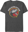 Jurassic Park Philoso Raptor Men S Tops Short Sleeve Tee Shirt T Shirt Minimal Style