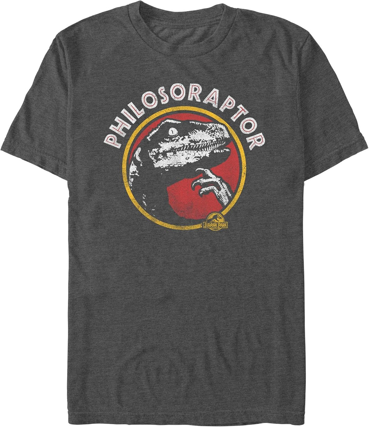 Jurassic Park Philoso Raptor Men S Tops Short Sleeve Tee Shirt T Shirt Minimal Style