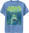 Shark Attack Neon Poster Shirt for Kids 30