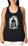 Women S Beauty And The Beast Belle Rose Racerback Graphic Tank Top Apparel US Trend