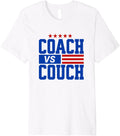 Tim Walz vs JD Vance 2024 Funny Coach Couch Premium