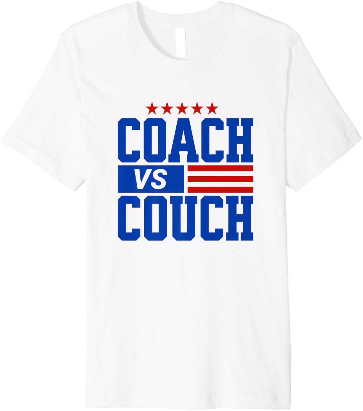 Tim Walz vs JD Vance 2024 Funny Coach Couch Premium