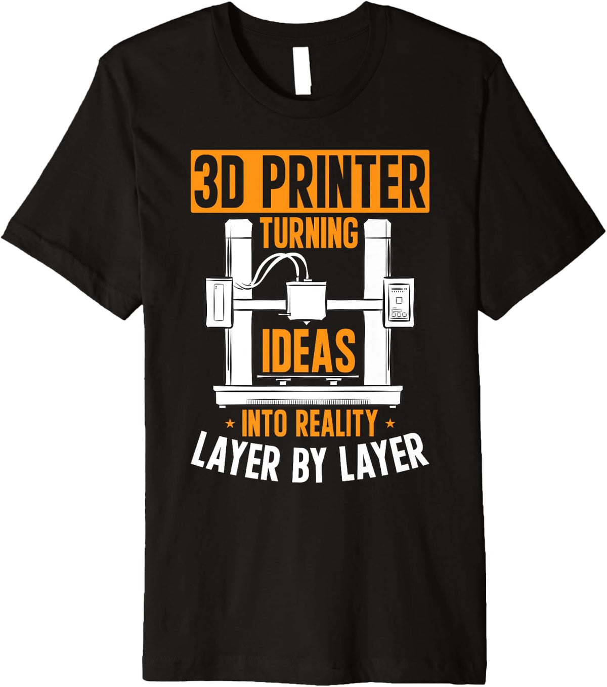 3d Printer Turning Ideas Into Reality Printing Premium Apparel Everyday Wear