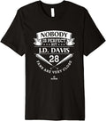 Nobody Is Perfect JD Davis Funny Baseball Fan MLB Players Premium