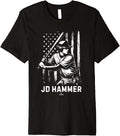 Player Illustration Flag JD Hammer Prospect Baseball Fan Premium