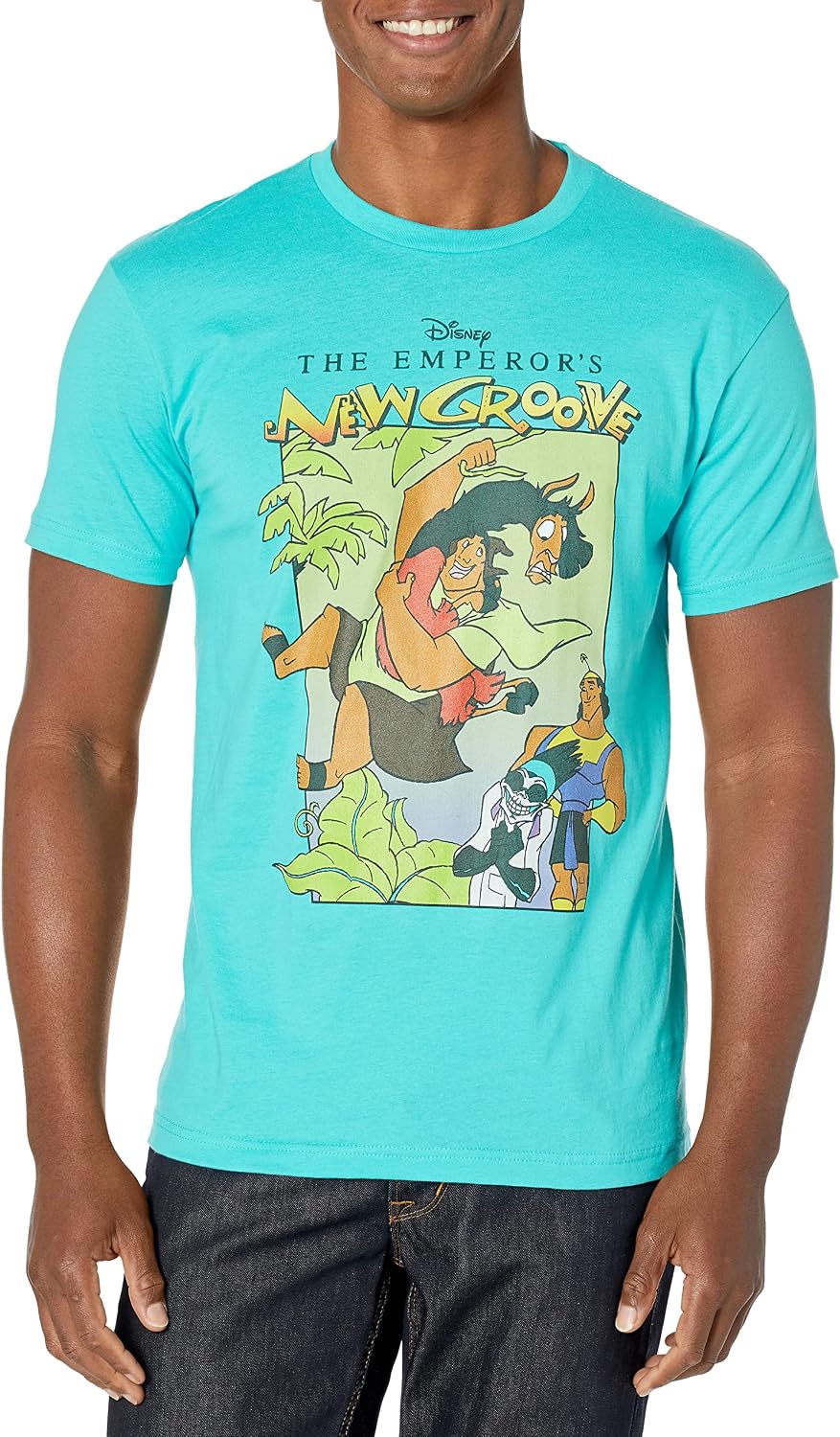 Emperor S Grove New Groove Young Men Short Sleeve Tee Shirt T Shirt Gift Ready