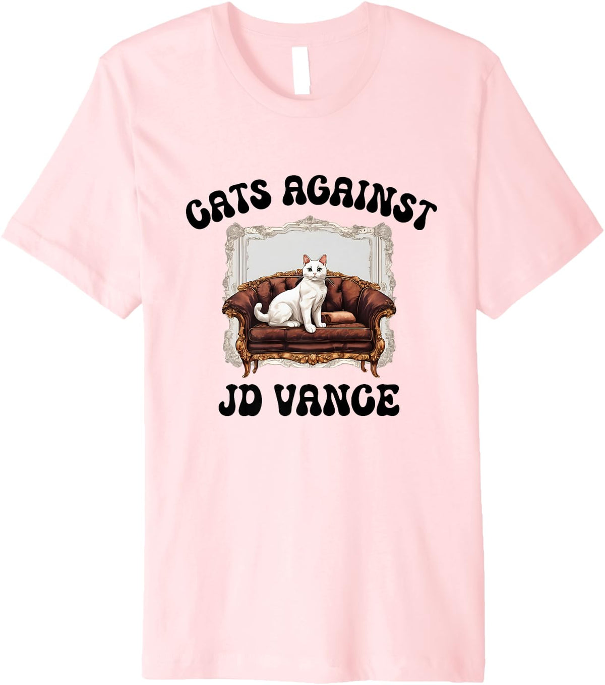 Cats Against JD Vance Childless Cat Lady Couch Victorian Premium
