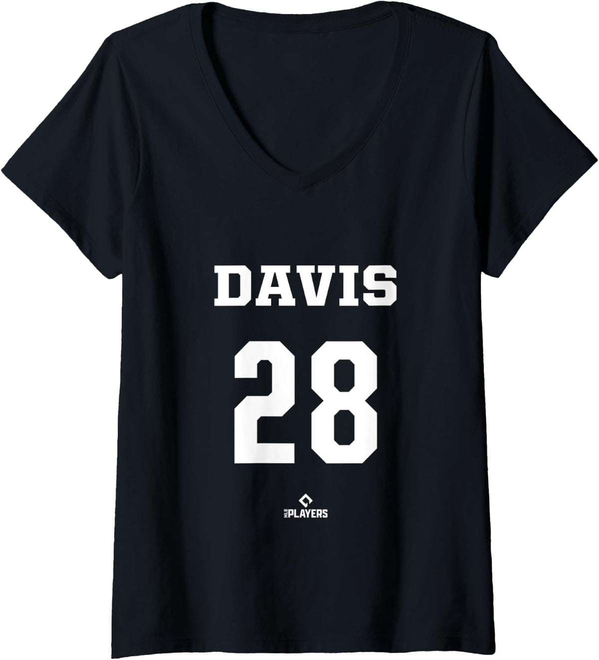 Womens JD Davis 28 MLBPA New York Baseball Player Bubbles V 4