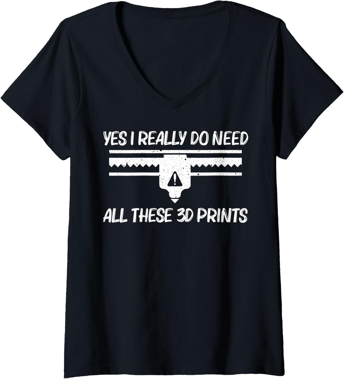 Womens Cool 3d Printing For Men Women Printer Lovers Print Geeks V Neck Apparel Premium Print 8