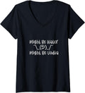 Womens Might Be Water Vodka V Neck Apparel Clean Design