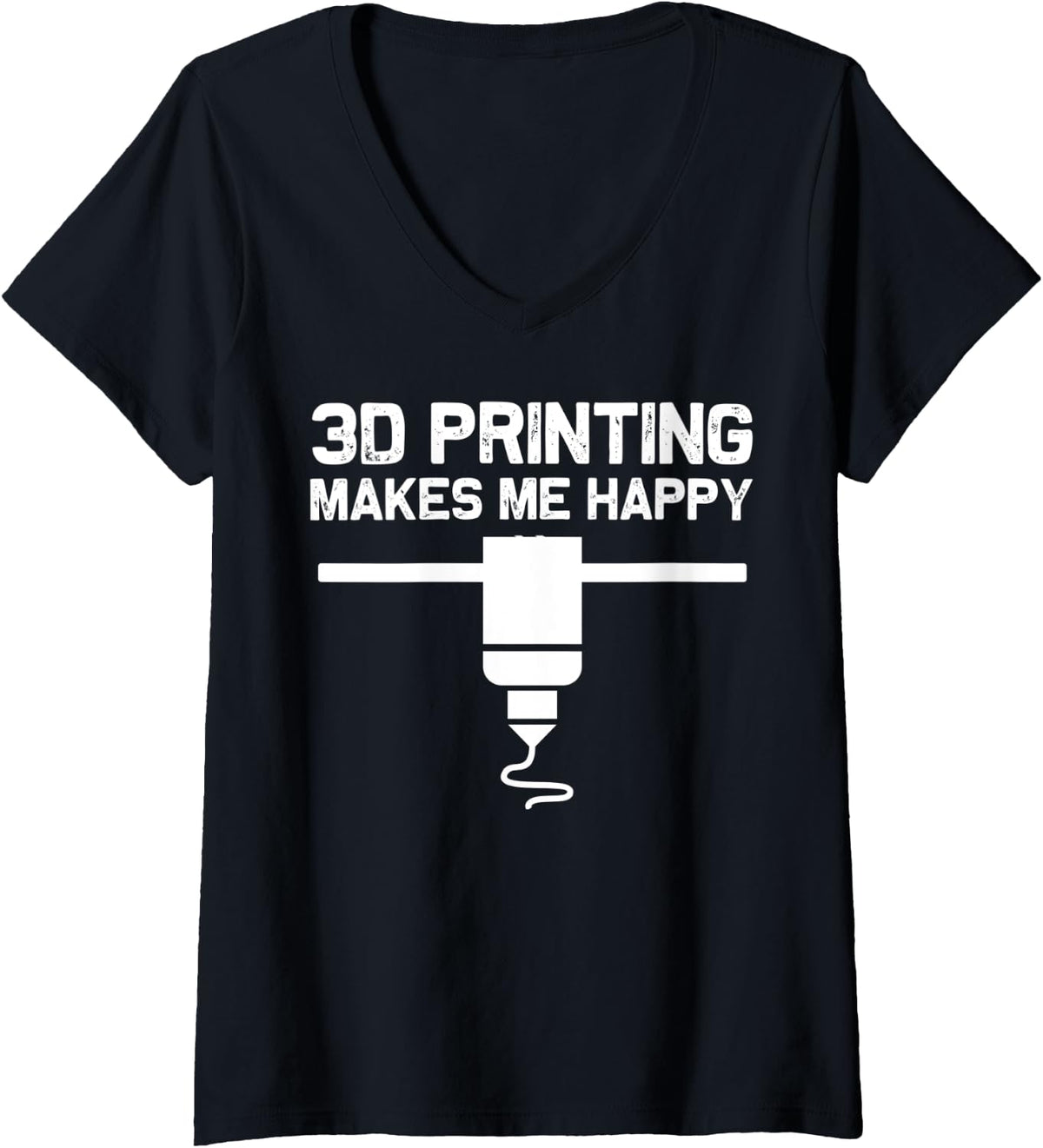Womens Funny 3d Printing Designs Men Women Printer Enthusiasts V Neck Apparel US Trend 5