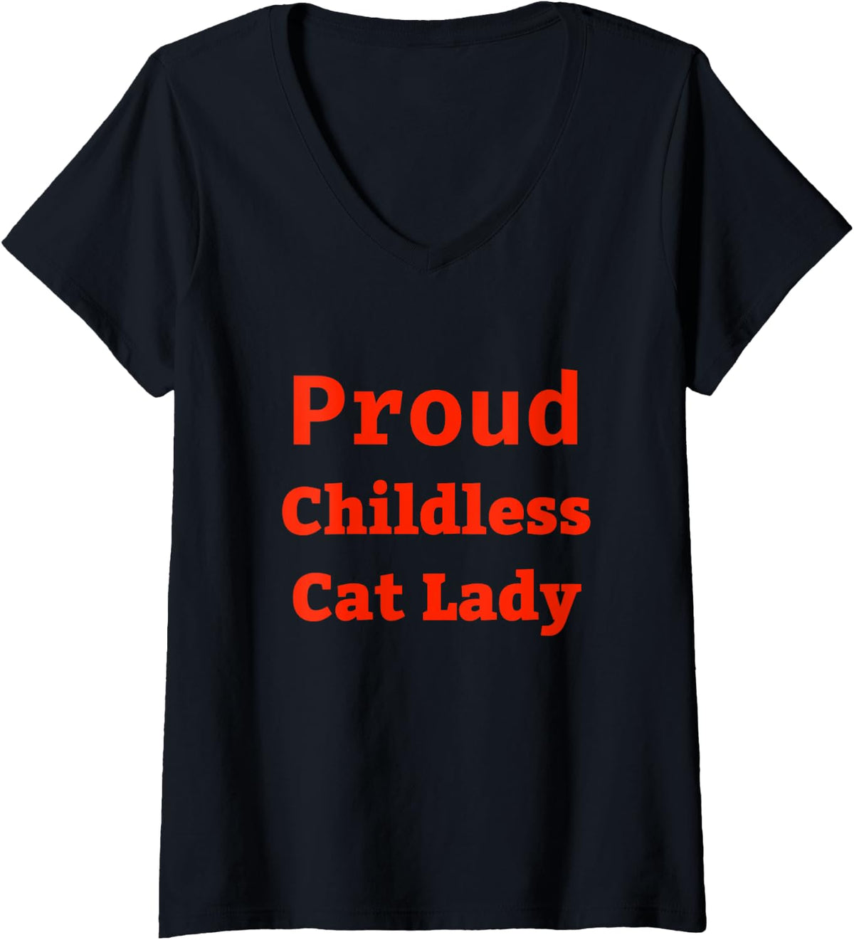 Womens Proud Childless Cat Lady JD Vance 2024 Funny Quote Sarcastic V 5