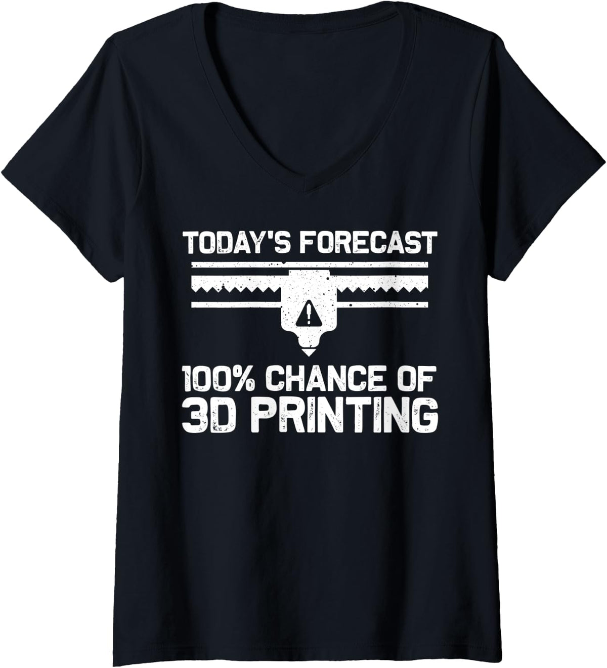 Womens Cool 3d Printing For Men Women Printer Lovers Print Geeks V Neck Apparel Everyday Wear