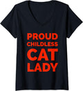 Womens Proud Childless Cat Lady JD Vance 2024 Quote Funny Sarcastic V 8