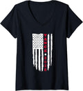 Womens Vance 2028 President Election Campaign US Flag Vintage V 6