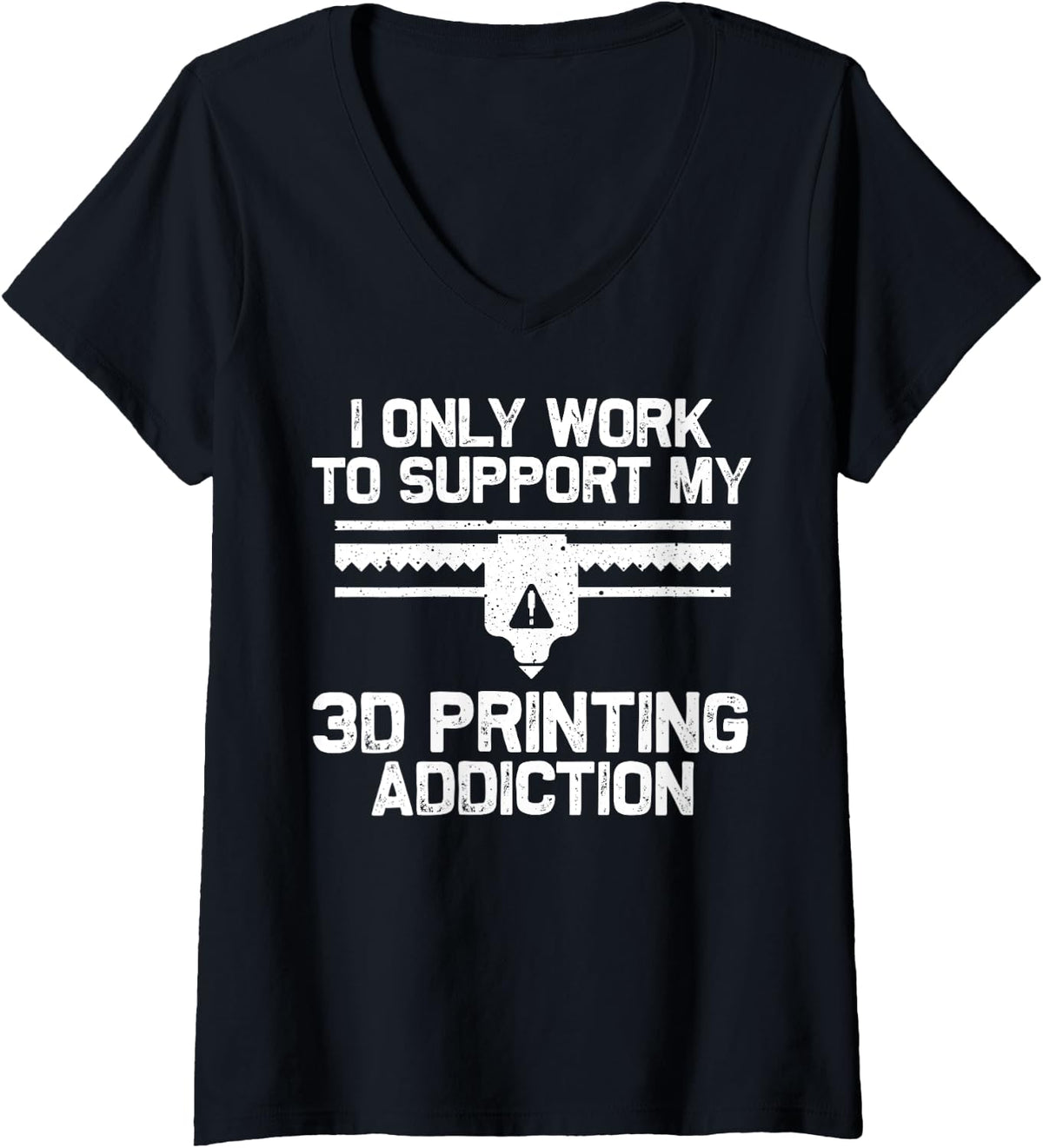 Womens Cool 3d Printing For Men Women Printer Lovers Print Geeks V Neck Apparel Minimal Style 4