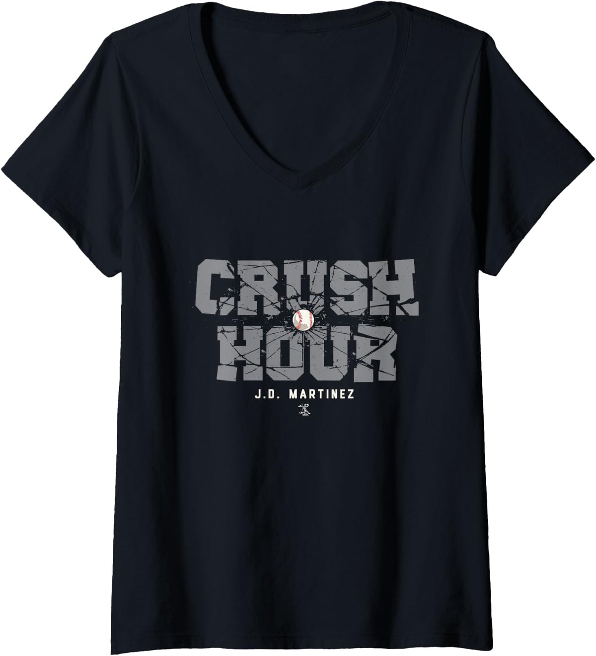 Womens J D Martinez Crush Hour Gameday V Neck