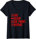 Womens Funny 3d Printing Design For Men Women Lovers V Neck Apparel Everyday Wear