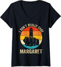Womens I Don t Really Care Margaret Funny Finger Retro V 2