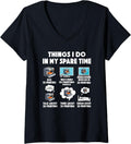 Womens 3d Printing Filament Print Computer Programmer V Neck Apparel Premium Print 2