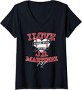 Womens I Love J D Martinez V Neck
