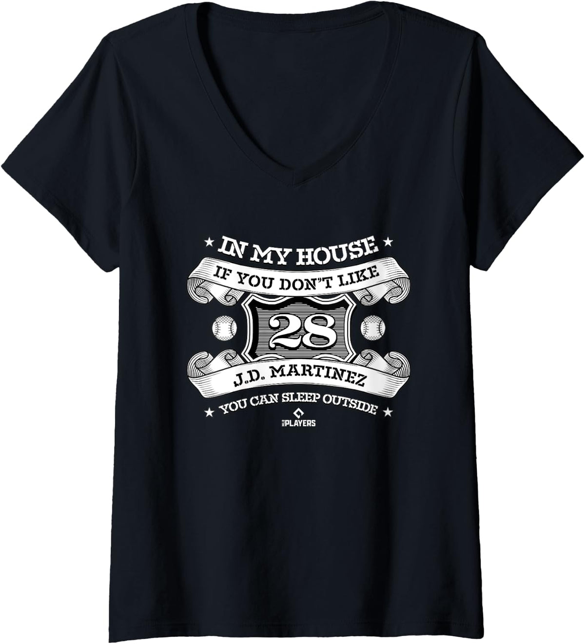 Womens In My House J D Martinez V Neck