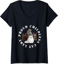 Womens Proud Childless Cat Lady JD Vance 2024 Quote Funny Lover V 2