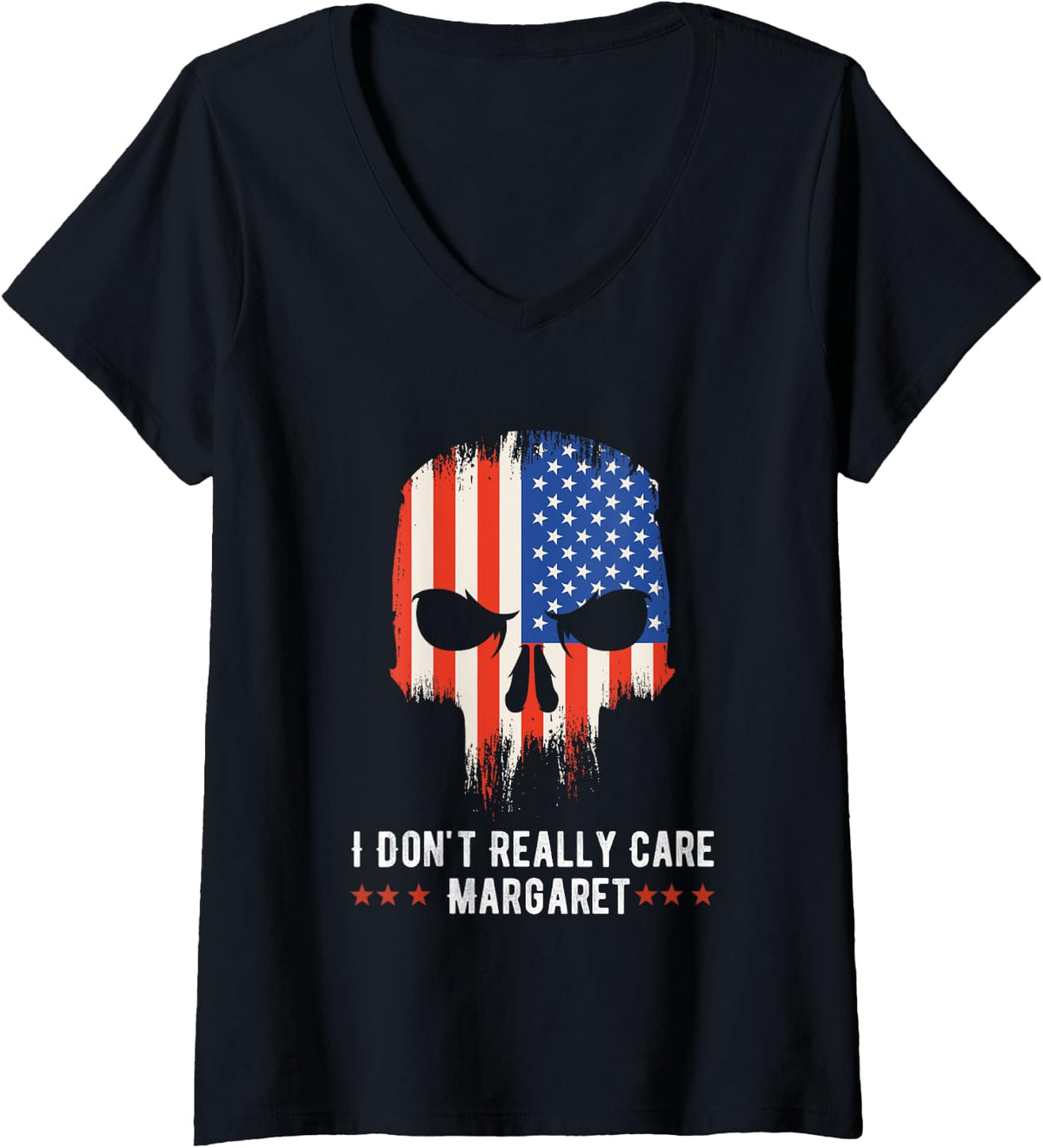 Womens I Don t Really Care Margaret American Flag Funny JD Vance V 28