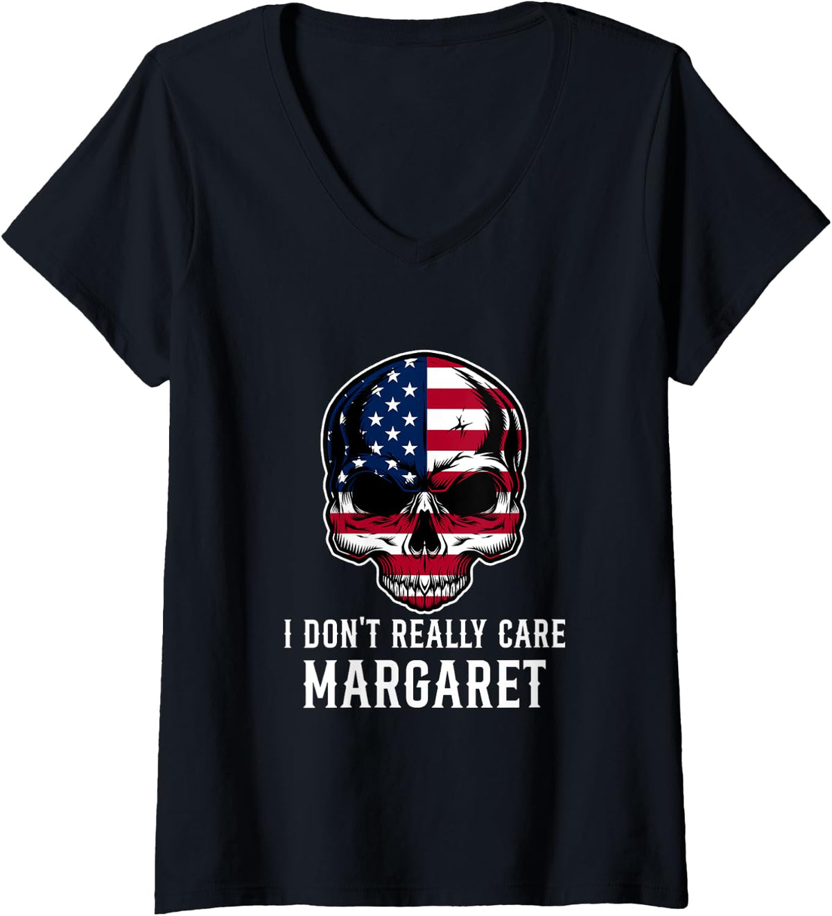 Womens I Don t Really Care Margaret American Flag Funny JD Vance V 7