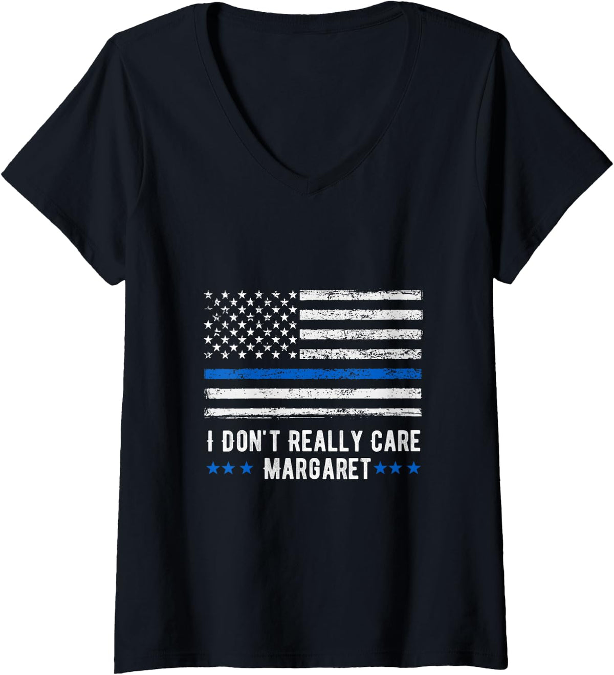 Womens I Don t Really Care Margaret American Flag Funny JD Vance V 26