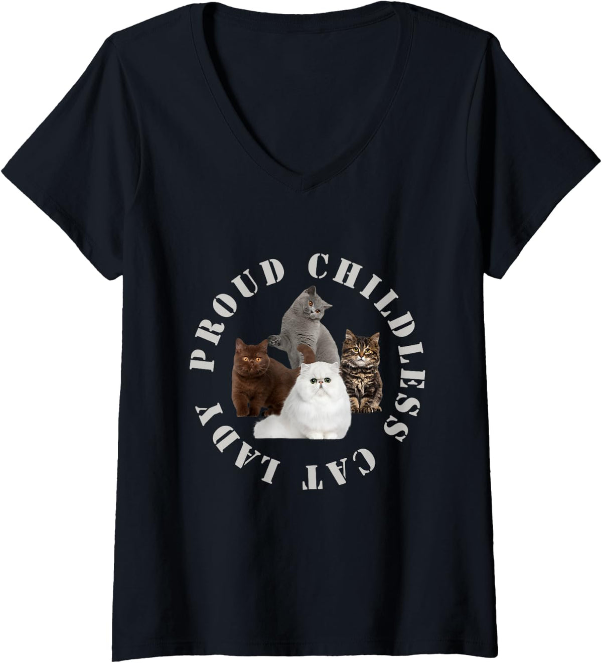 Womens Proud Childless Cat Lady JD Vance 2024 Quote Funny Lover V 3