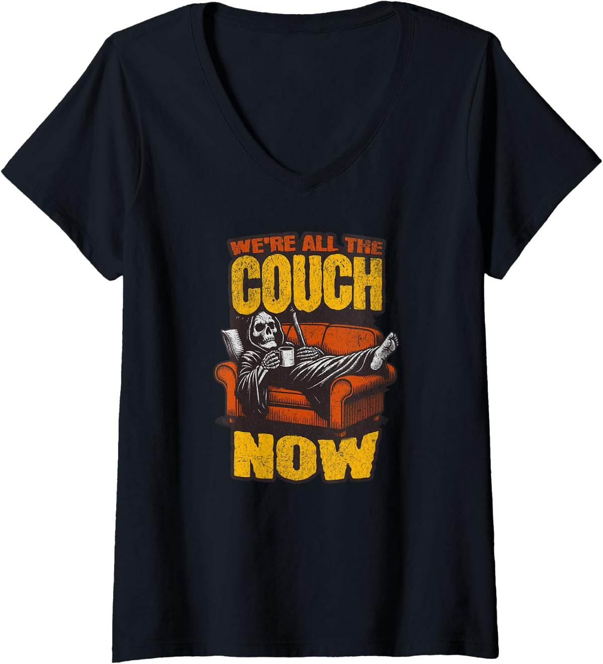 Womens WE RE ALL THE COUCH NOW JD V 2
