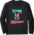 Team Stereolithography Sla 3d Printer Resin Printing Kawaii Long Sleeve Apparel Minimal Style