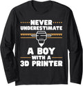 3d Printer Printing Long Sleeve Apparel Clean Design