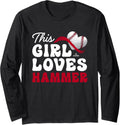 This Girl Loves JD Hammer Prospect Baseball Fan Gear Long Sleeve