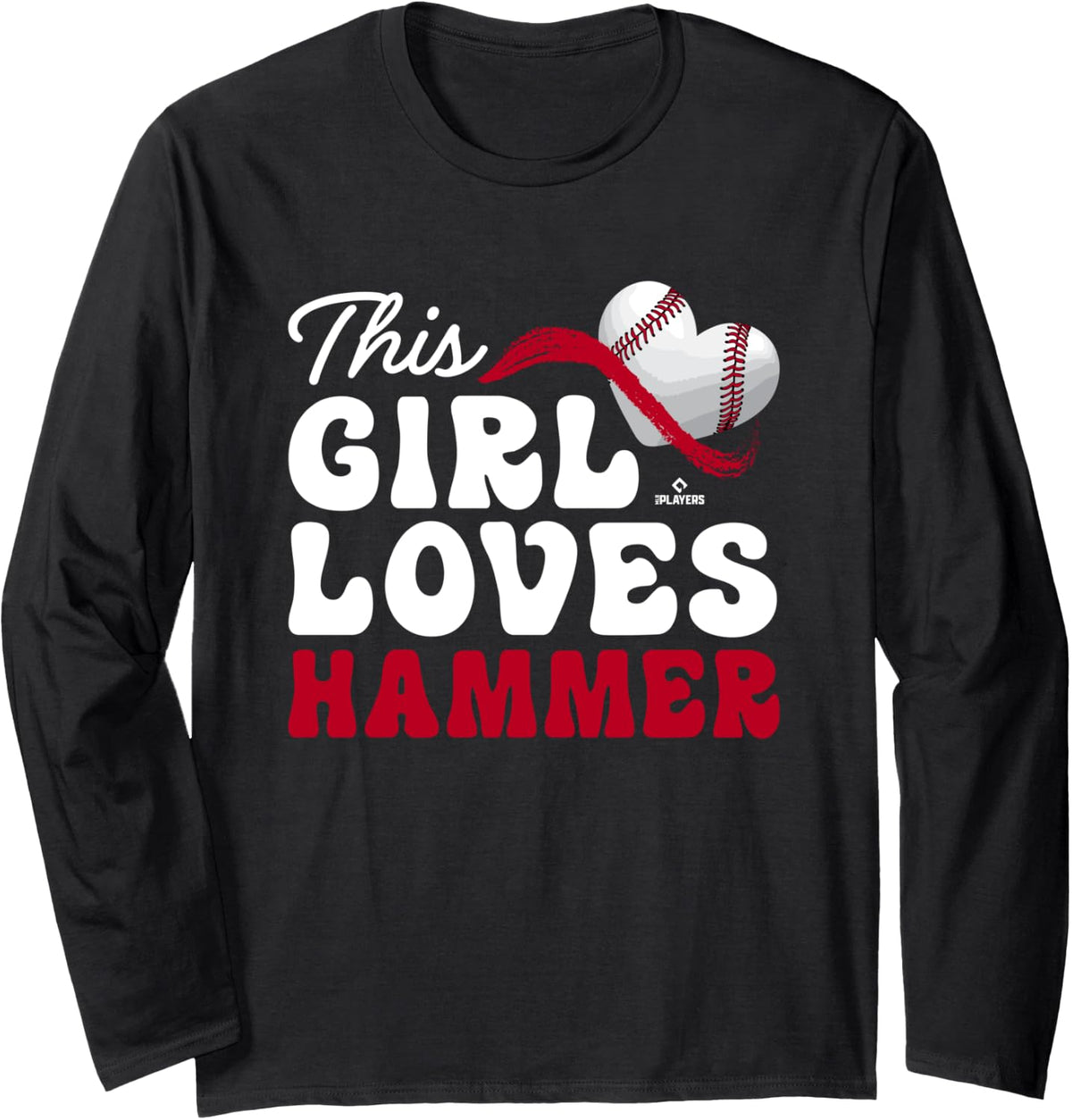 This Girl Loves JD Hammer Prospect Baseball Fan Gear Long Sleeve