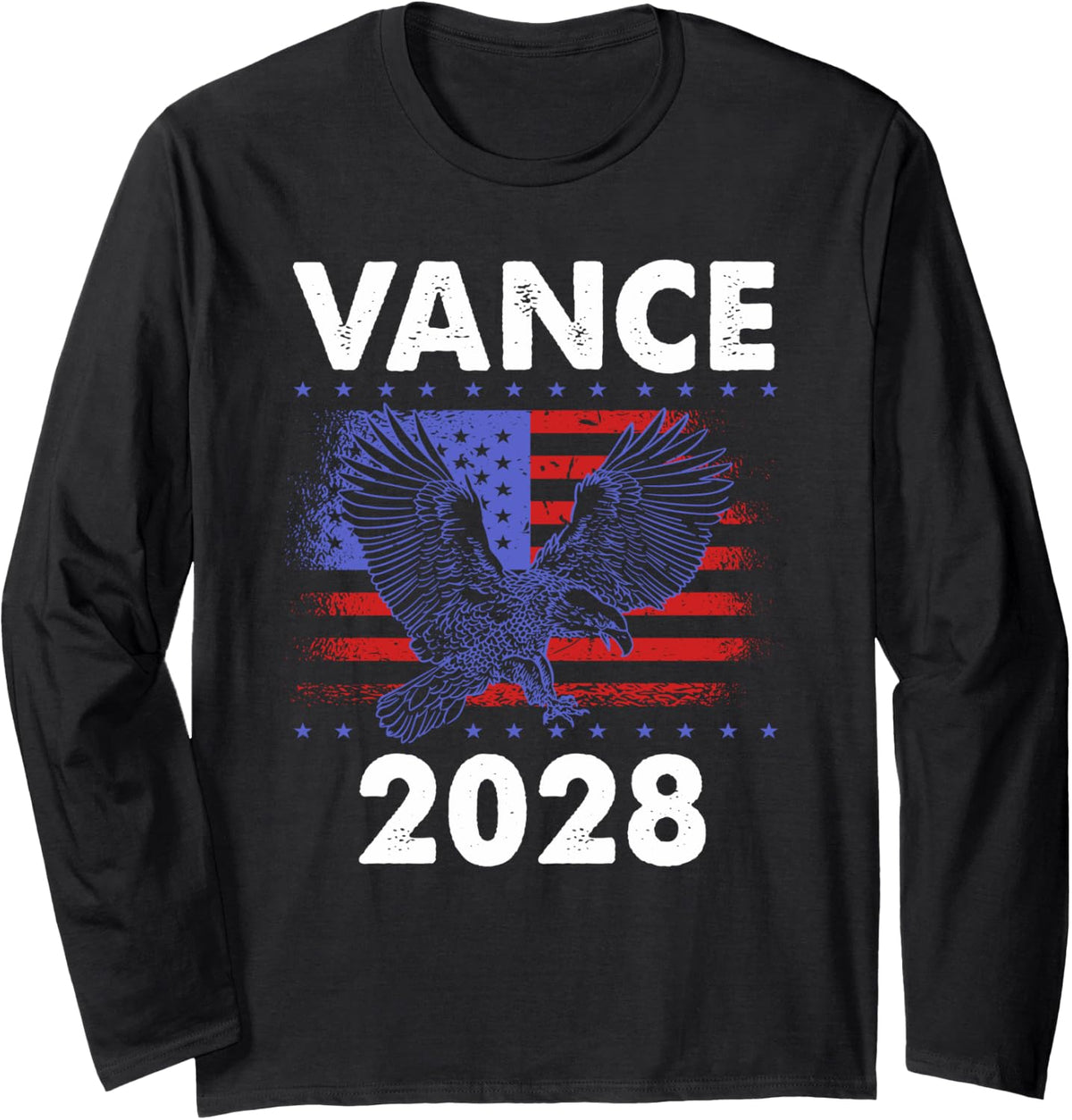 Vance 2028 Support JD For President Of America Long Sleeve