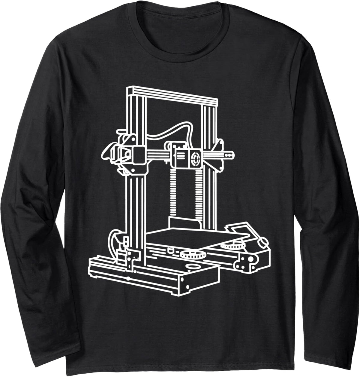 3d Printer Tinkerer Gift Idea To The Birthday Pla Long Sleeve Apparel Gift Ready