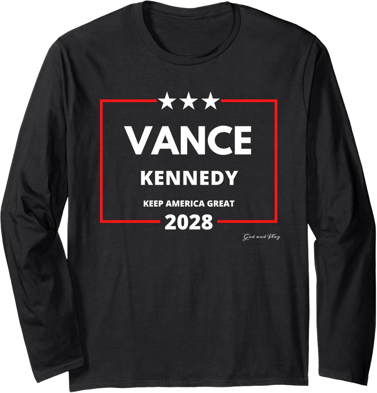 JD VANCE RFK JR 2028 KEEP AMERICAN GREAT USA Long Sleeve