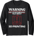 3d Printer Printing Long Sleeve Apparel Minimal Style